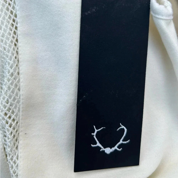 For Love and Lemons Lulu Plunge Mesh Front & Back A-line Sleeveless Mini Dress - Picture 13 of 13